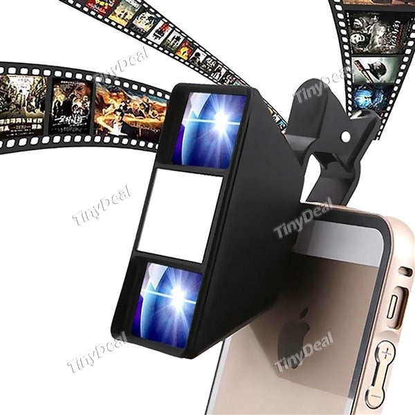 Creative 3D Mini Mobile Phone Camera Lens Photograph Stereo Vision Camera Lens f iPhone Samsung Tablet E-512678