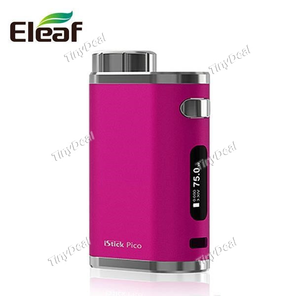 Authentic Eleaf iStick Pico 75W Temperature Control VW Box Mod APV - Pink