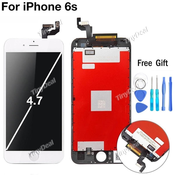iPhone Dismantling Repair Tools & 4.7" AAA LCD Display Touch Screen for Apple iPhone 6s Assembly Replacement