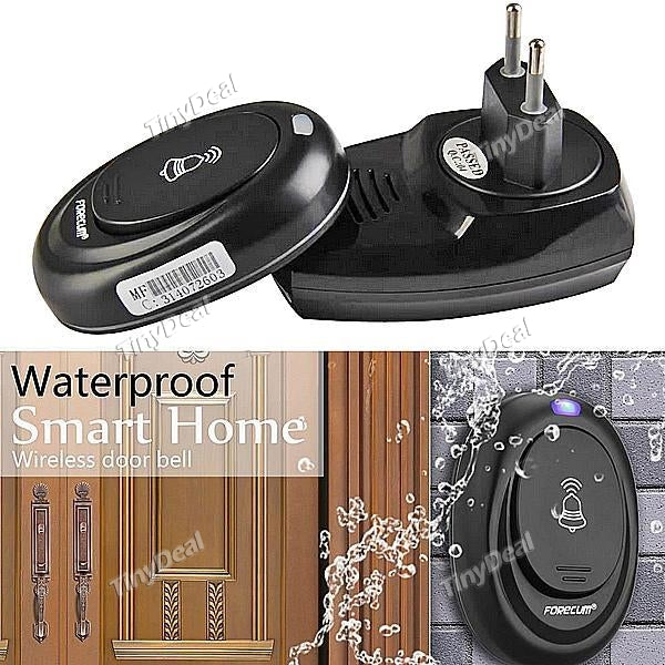Electronic Led 100m Range Remote Control Digital Waterproof Wireless Doorbell HHIHE-514782