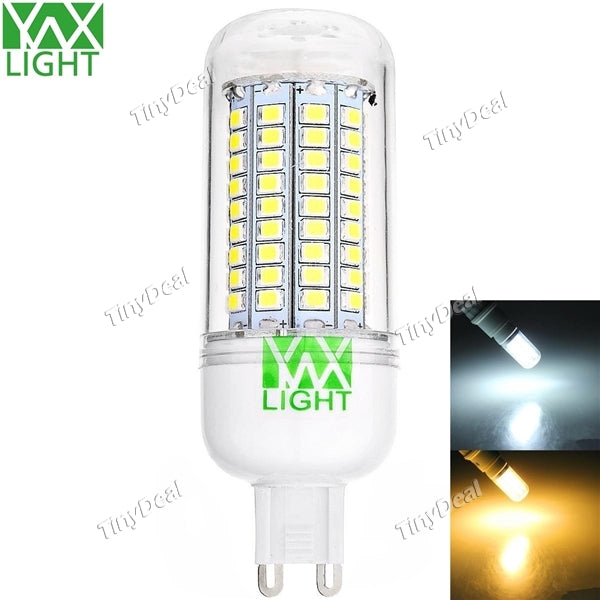 YWXLight G9 220-240V 12W 1000-1200LM 102-LED SMD 2835 LED Light Bulb Warm White Natural White HLT-514942