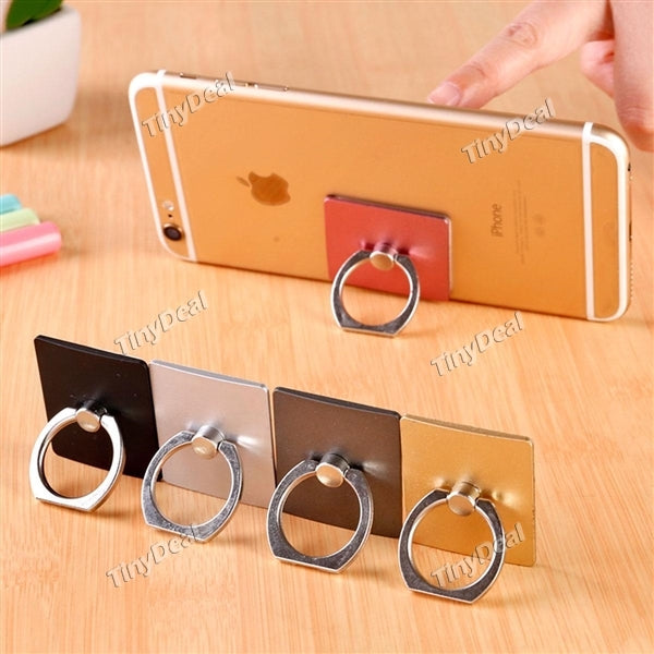 1/2/4 pcs Smartphone Handle Finger Grip Holder Smart Slim Secure Phone Grip Holder with Mount - Pattern Random