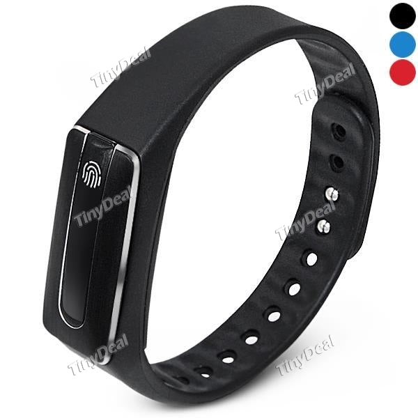 HB02 Smart Bracelet USB Port Call SMS Sedentary Reminder Pedometer Mileage Calorie Sleep Heart Rate Monitor E-514993