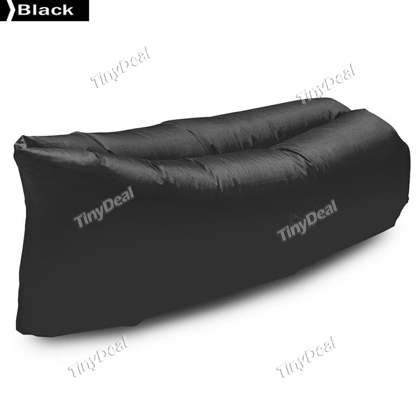 Upgrade Fast Inflatable Lounger Air Sleep Sofa Camping Beach Bed with Pockets More Convenient HHI-515014-C3