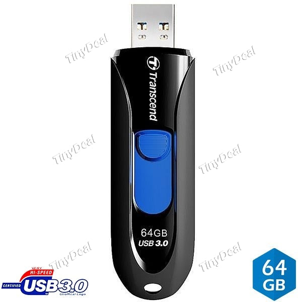 Transcend JetFlash 790 64GB USB 3.0 U Disk USB Flash Drive with Slide-out Design EUD-515054