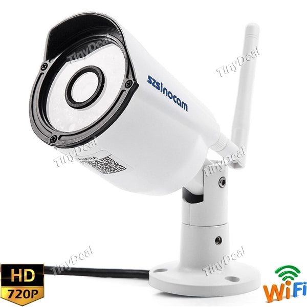 Sinocam SN-IPC-5034SW 1.0MP HD Wi-Fi IP IR Bullet Camera Night Version Support ONVIF