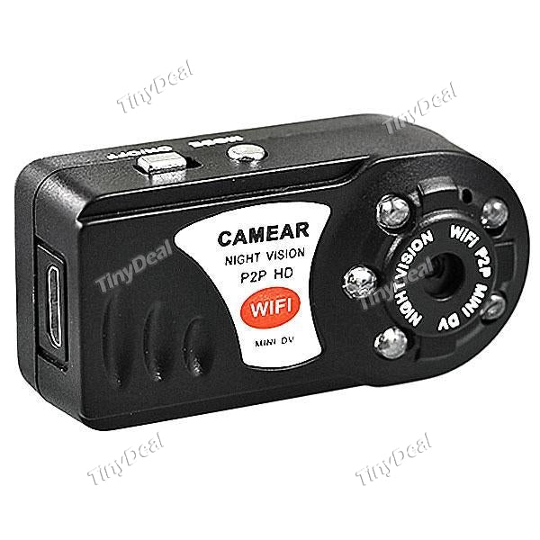 Q7 P2P WiFi Mini Network Camera DVR Night Vision Wireless IP Web Camera