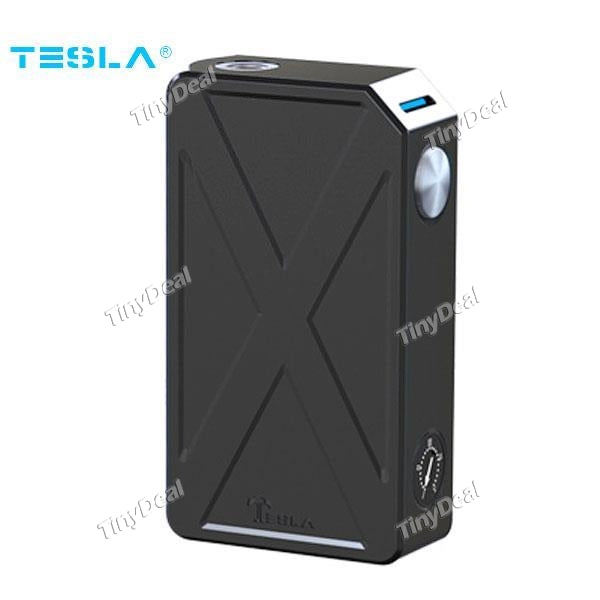 Authentic Tesla Invader 3 Invader III 240W VV / VW Dual 18650 Box Mod APV - Black