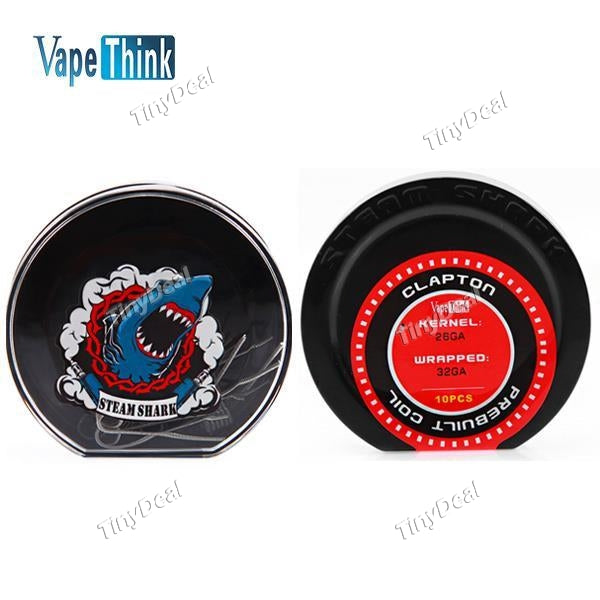 10 x Authentic Vape Think Vapethink Clapton Coil 0.85Ohm 26 & 32GA for Rebuildable Atomizer