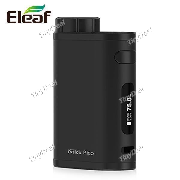 Authentic Eleaf iStick Pico 75W Temperature Control VW Box Mod APV - Full Black