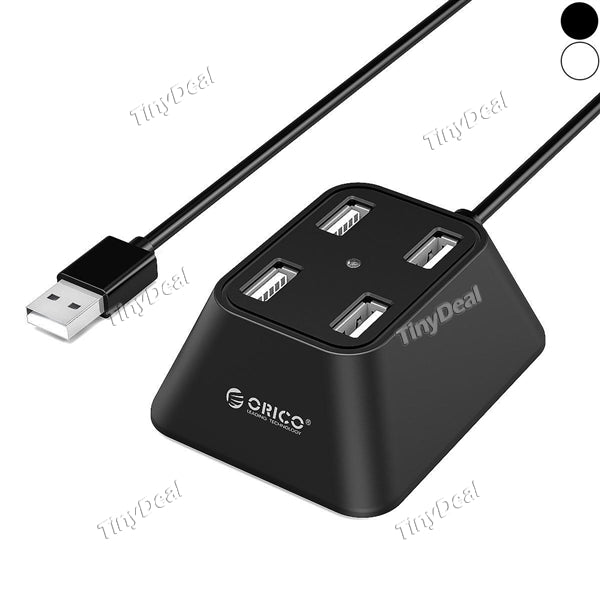 ORICO 4-port USB 2.0 Hub External Splitter Adapter for Laptop Ultrabook PC