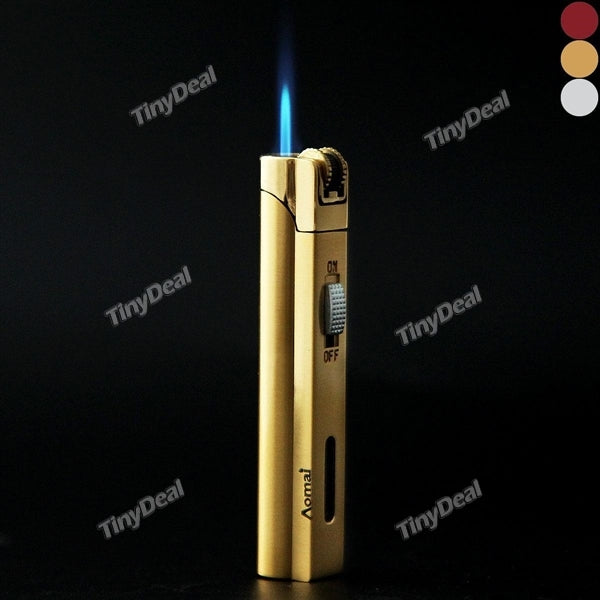 1Pcs Refillable Protable Pencil Jet Torch Camping Cigarette Cigar Butane Gas Lighter FS228