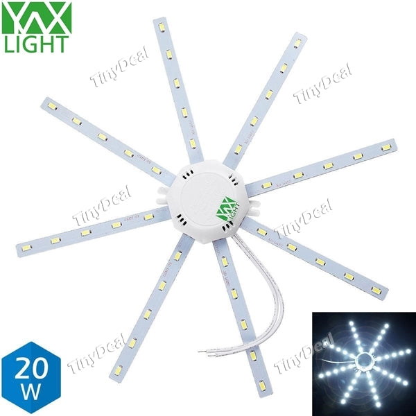 YWXLIGHT 220-240V 20W 1600LM SMD 5730 Octagonal LED Ceiling Lamp Fixture - Natural White