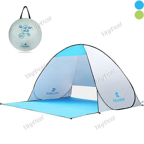 KEUMER Fishing Outdoor Camping Hiking Beach Summer Tent 2person Foldable UV-protective Waterproof