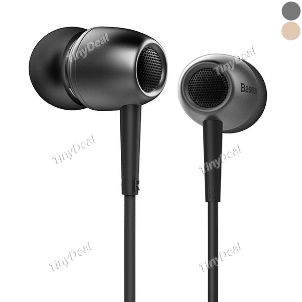 Baseus Lark Series EL-02 Music In-ear Earphone with Mic 3.5mm Jack Wire Control for iPhone Smartphones
