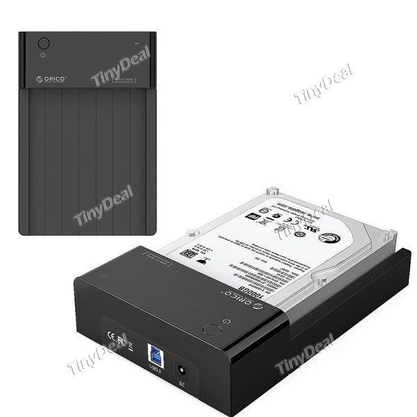 ORICO 6518US3 SuperSpeed USB3.0 HDD Hard Drive SSD Docking Station for 2.5" and 3.5" SATA HDD