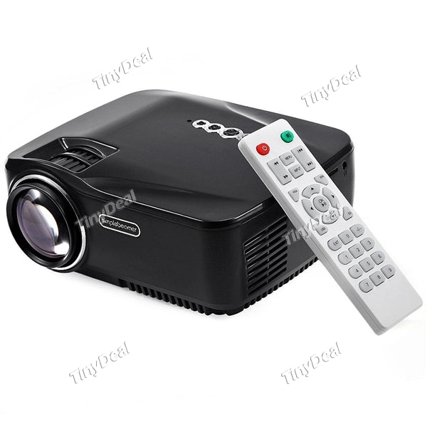 GP70UP 1G+8G 1200 LM Android 4.4 AV HDMI VGA Miracast DLNA Airplay Wi-Fi Bluetooth Portable Mini Projector
