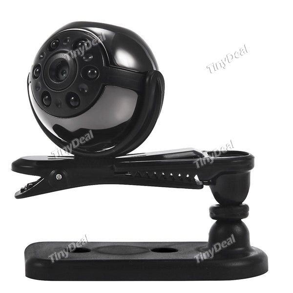 SQ9 Mini Portable Globe 360 Degree Rotating DV Action Metal Camera 1080P HD Car DVR Recorder with Night Version Motion Detection