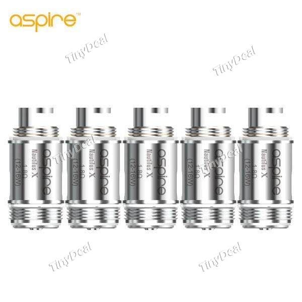 Authentic 5Pcs Aspire Nautilus X U-Tech Coils 1.8Ohm for Aspire Nautilus X Tank
