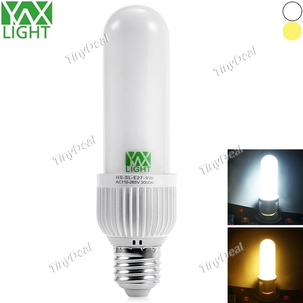 YWXLIGHT E27 9W AC110-265V 740-800LM 48 PCS Lamp Bead White (6000-6500 k) Warm White (2800-3200 k) LED Lights