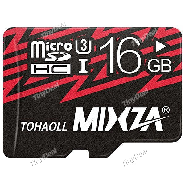 MIXZA TOHAOLL Cool Series 16GB U3 Micro SDHC/XC UHS-II up to 95MB/s Memory Card