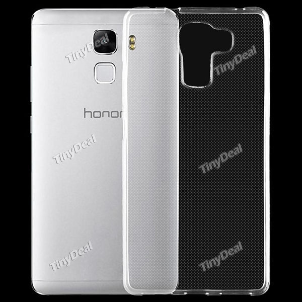 Ultra-thin Transparent Soft Silicone Back Case for HUAWEI Honor 7