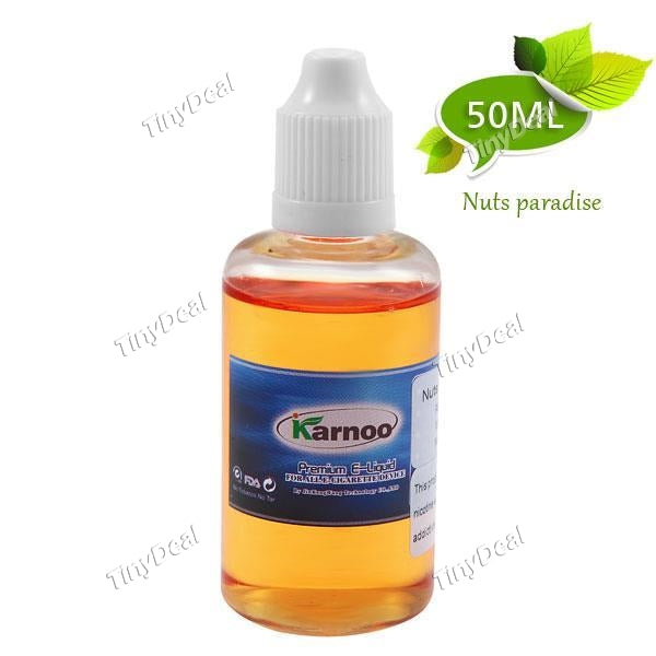 Karnoo 50ml E-liquid E-juice 6mg Nic - Flavor of Nuts Paradise