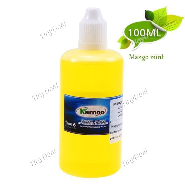 Karnoo 100ml E-liquid E-juice 6mg Nic - Flavor of Mango Mint