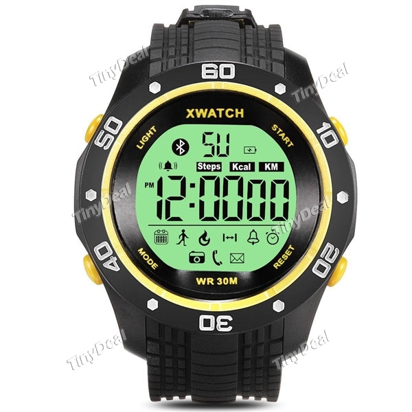 X-Watch Smart Watch Outdoor IP67 Luminous Screen Call SMS Reminder Pedometer Calorie Monitor Remote Camera E-518233-C13