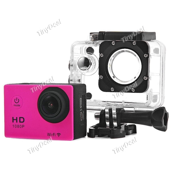 W8 1080P Full HD H264 Waterproof 30M 1.5" 170 Degree Wide Angle HDMI WiFi Mini Sports Camera DV