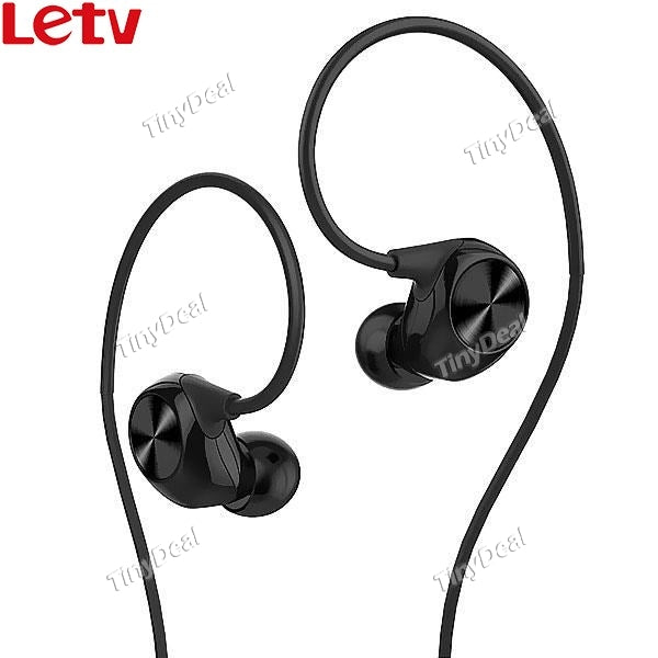 Original LETV 3.5mm Reverse In-ear Earphone Sports Earphone with Mic Volume Control