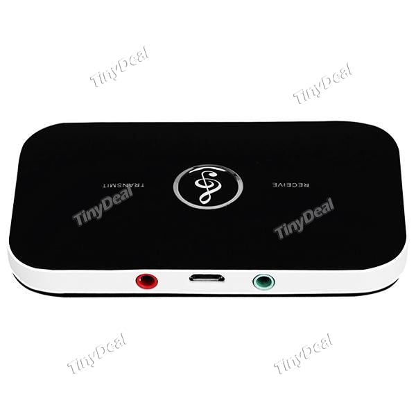 B6 3.5mm Wireless Bluetooth Receiver Transmitter HIFI Boombox A2DP Portable Aux Bluetooth Audio Adapter