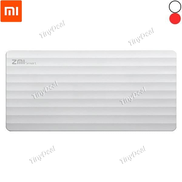 Original Xiaomi ZMI 10000mAh Power Bank Fast Charg 2.1A Trickle Charge Thin For iPhone 7 Samsung Cellphone Accessories