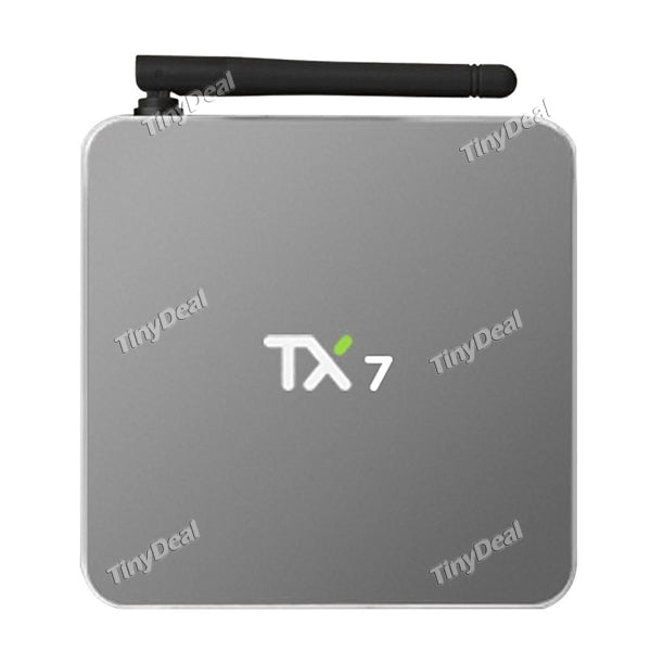 TX7 S905X 2+32GB Android 6.0 Kodi16.1 2.0GHz 4K H265 BT4.0 Aluminum Alloy Smart TV Box