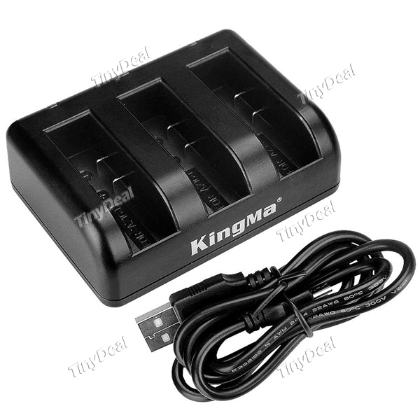 KingMa Battery Charger for Xiaomi Yi 4K Action Sports DV Camera
