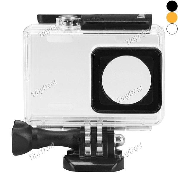 KingMa BMGP256 Waterproof Housing Case Cover with Base Holder and Screw for Xiaoyi Yi 2 Sports Action Camera