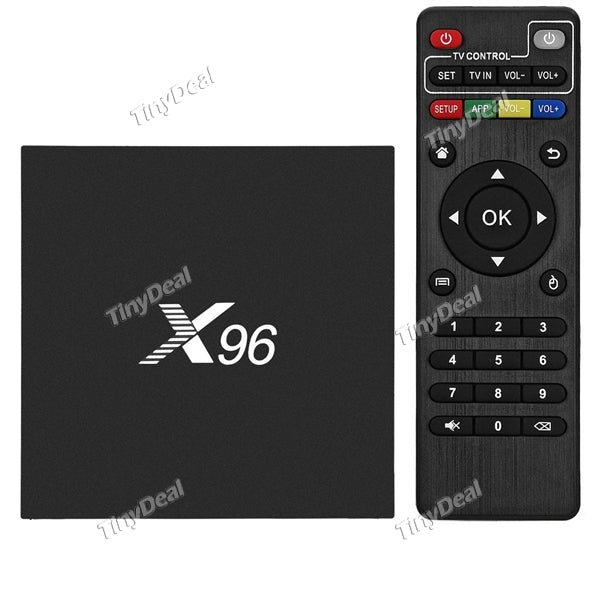 X96 Amlogic S905X 2GB+16GB Android 6.0 Marshmallow 4K Cortex A53 2GHz HDMI 2.0A Smart TV Box