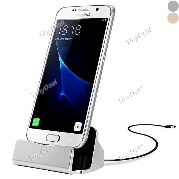 Android Micro Universal Charger for Xiaomi Samsung Sync Dock Phone Cradle Head Holder Dock Stand Holder