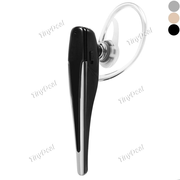 X16 Bluetooth Wireless Earphone Business Ear-hook Mini Headphone Stereo Sound Selfie Photo Headset Voice Prompt