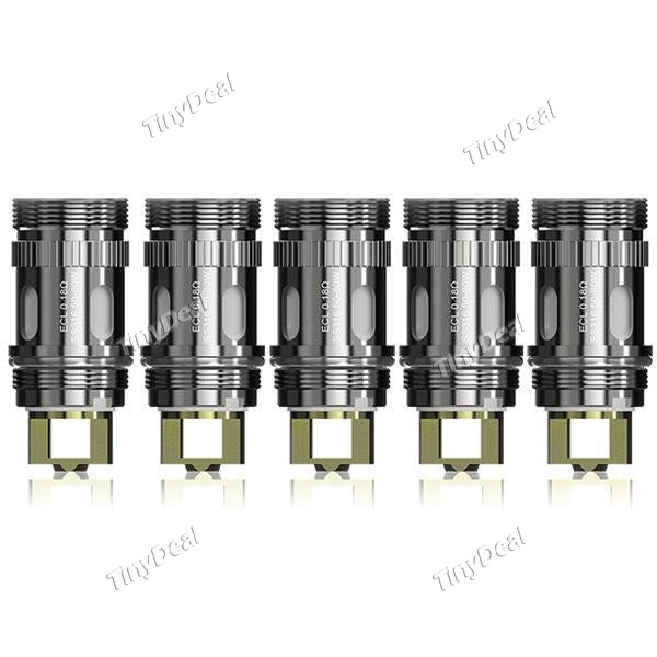 5 x Authentic iSmoka Eleaf ECL 0.18Ohm Coil Head for Eleaf iJust S / Melo Series / iJust2 / iJust2 Mini Atomizers