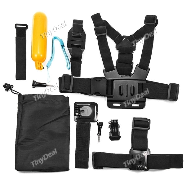 8 in 1 Gopro Sports Action Camera Accessories Set