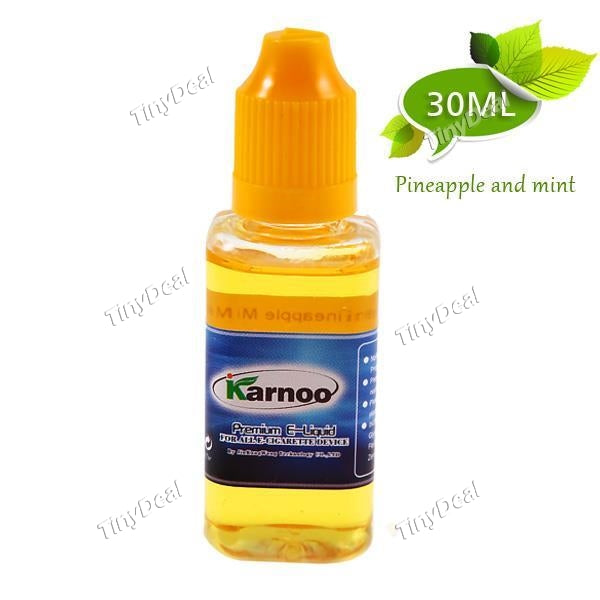 Karnoo 30ml E-liquid E-juice 6mg Nic - Flavor of Pineapple & Mint