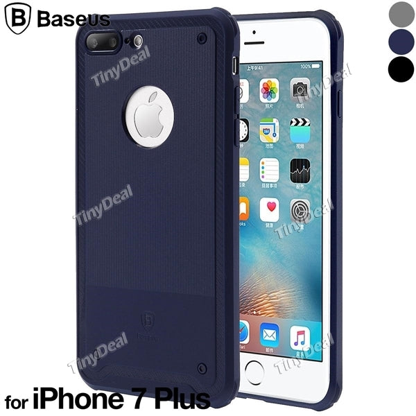 Baseus 5.5 inch Light-Weighted Shield Case Drop-Resistance Protective TPU Back Cover Case f iPhone 7 Plus iPhone 8 Plus