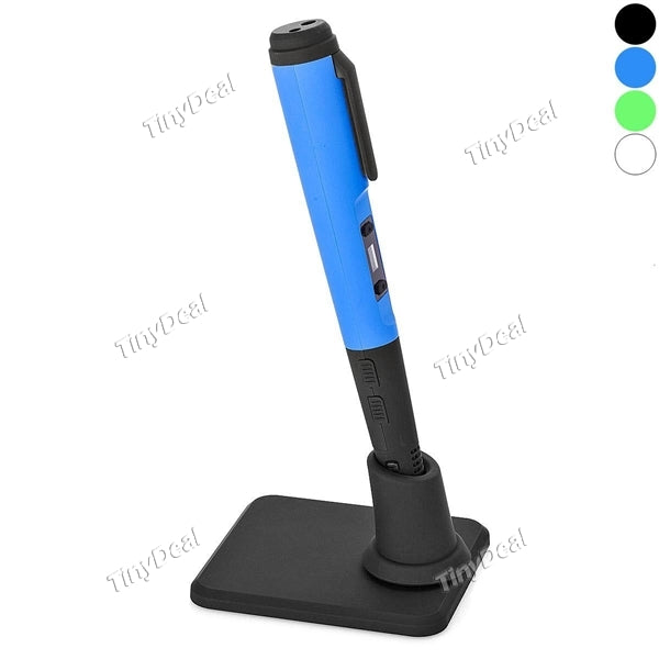 3D Stereoscopic Printing Pen Three-dimensional Drawing Pen LCD Screen Display w/ Adjustable Speed / Temperature Function