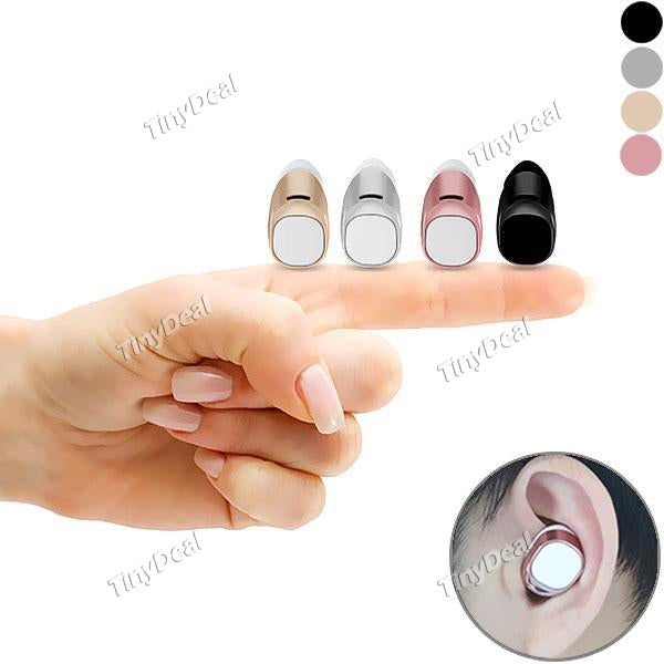 S630 Super Mini Bluetooth V4.1 Wireless Headset Hands-free Music Earbud with Mic for iPhone 7 Smartphone