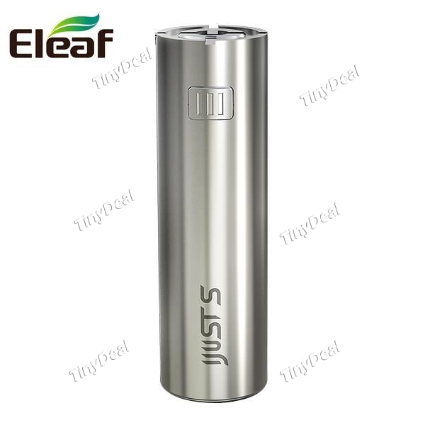 Authentic iSmoka Eleaf iJust S iJusts 3000mAh 510 Charging Battery - Silver