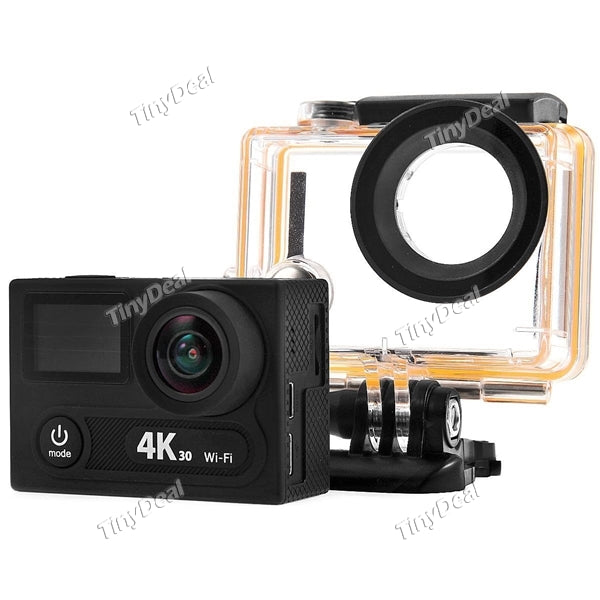 H8 Pro Wifi 4K Action Camera Ambarella A12 Ultra HD 4K 170° 30M Waterproof HDMI Dual Screen Super Slow-Mo Sports Camera EVC-5207