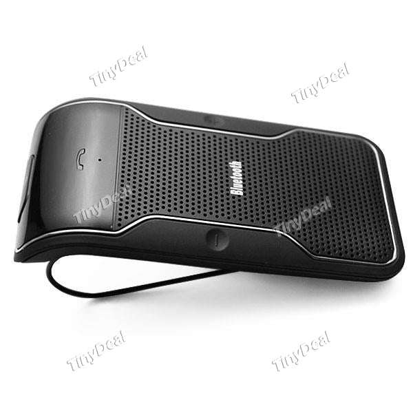 Ultra-thin Multipoint Wireless Bluetooth V3.0 Sun Visor Speakerphone Handsfree Car Kit