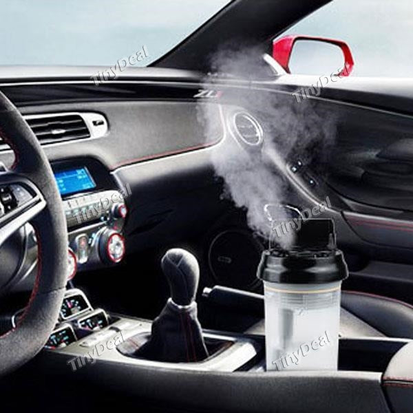 Dual USB Charger Port Essential Oil Aroma Diffuser Cool Mist Aroma Humidifier for Your Car RTH-521076