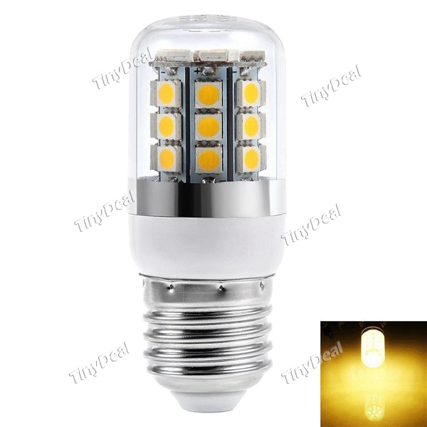 Corn Bulb E27 220-240V 3W 270LM 27-LED SMD 5050 LED Warm White LED Light Bulbs